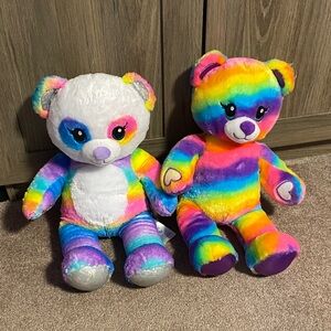 Rainbow Build a Bear bundle